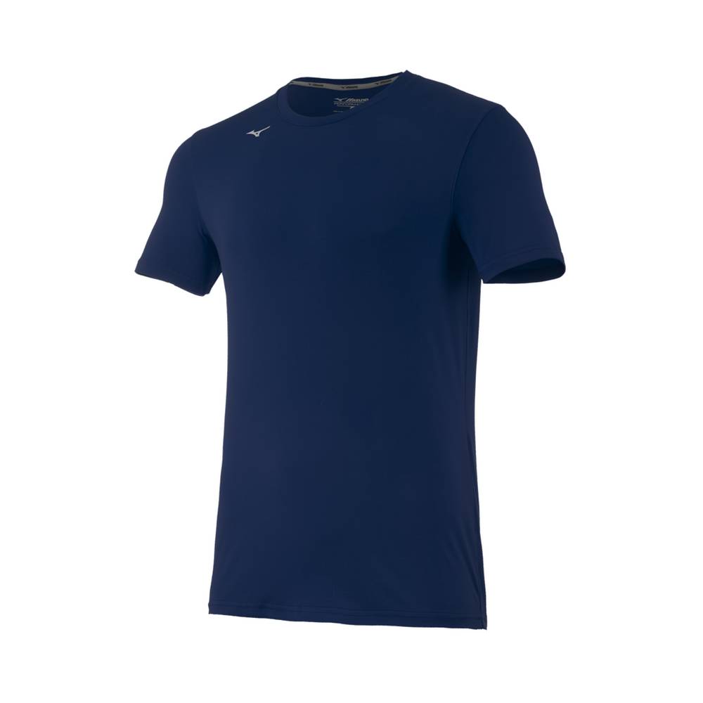 Camisetas Mizuno Voleibol Attack 2.0 Para Hombre Azul Marino 5203978-DF